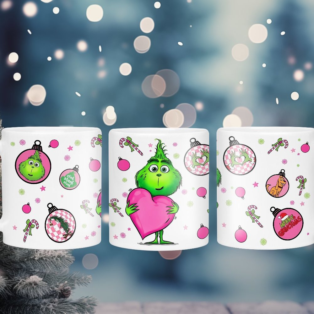 Cute Grinch Mug